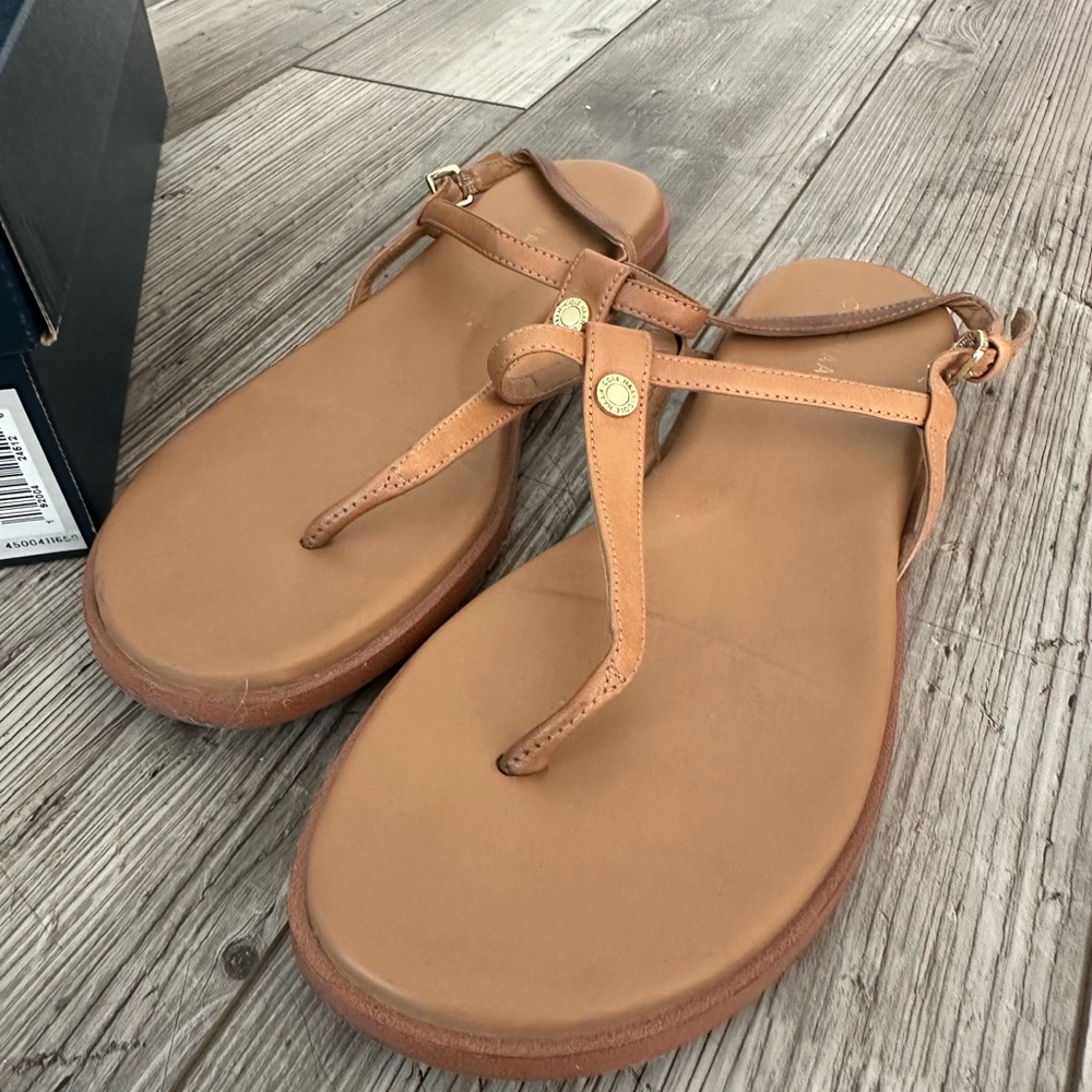 Cole Haan Tan Leather Women's Sandals